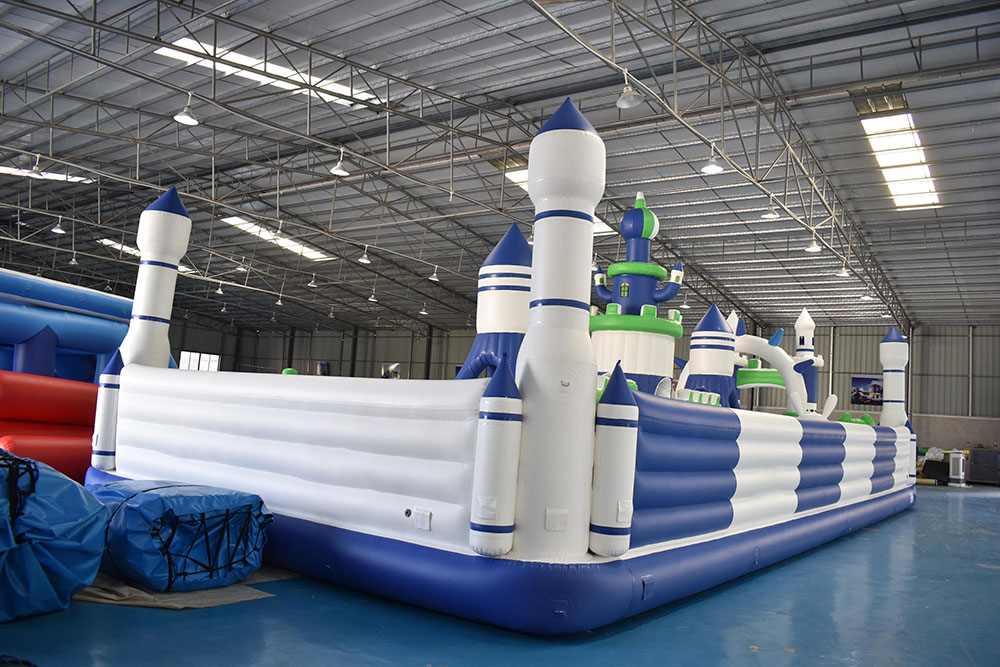 Bouncia giant inflatable water obstacle course manufacturer for child-1